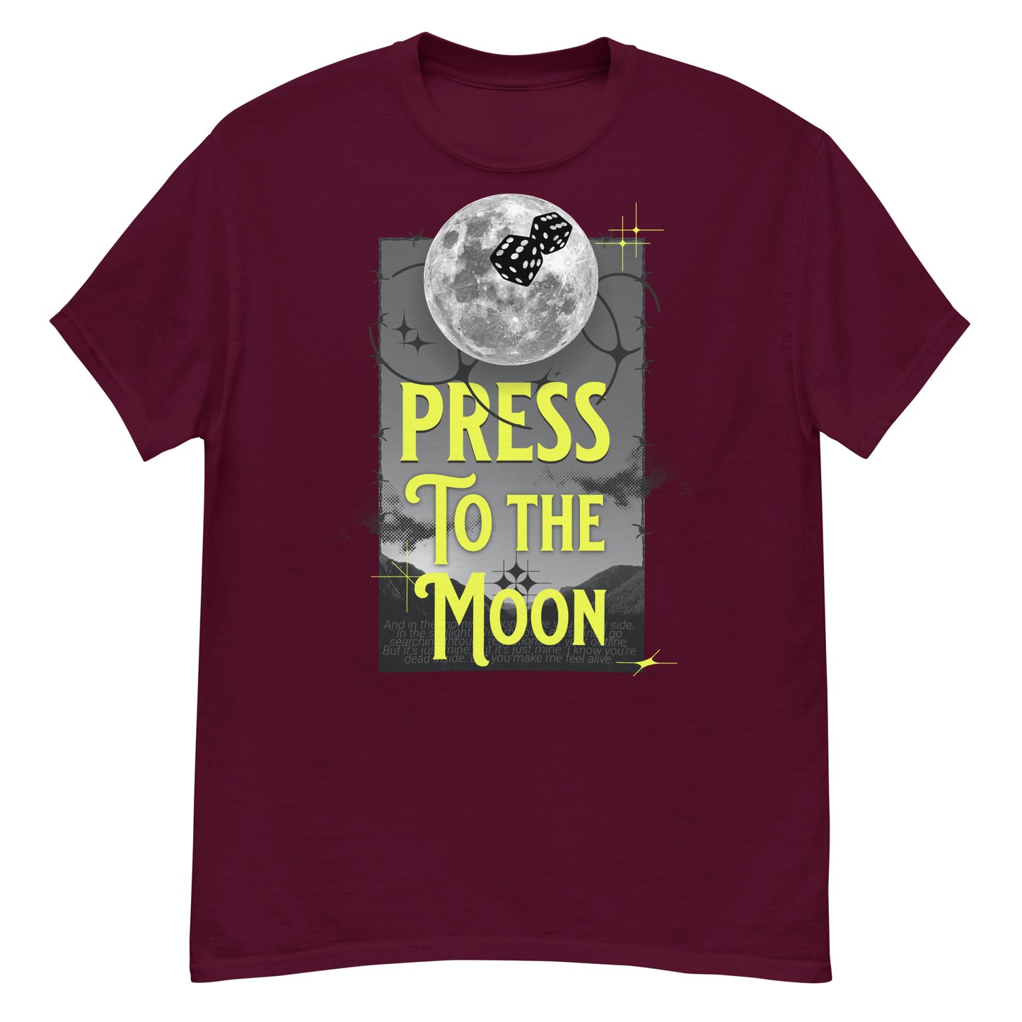 Press to the moon
