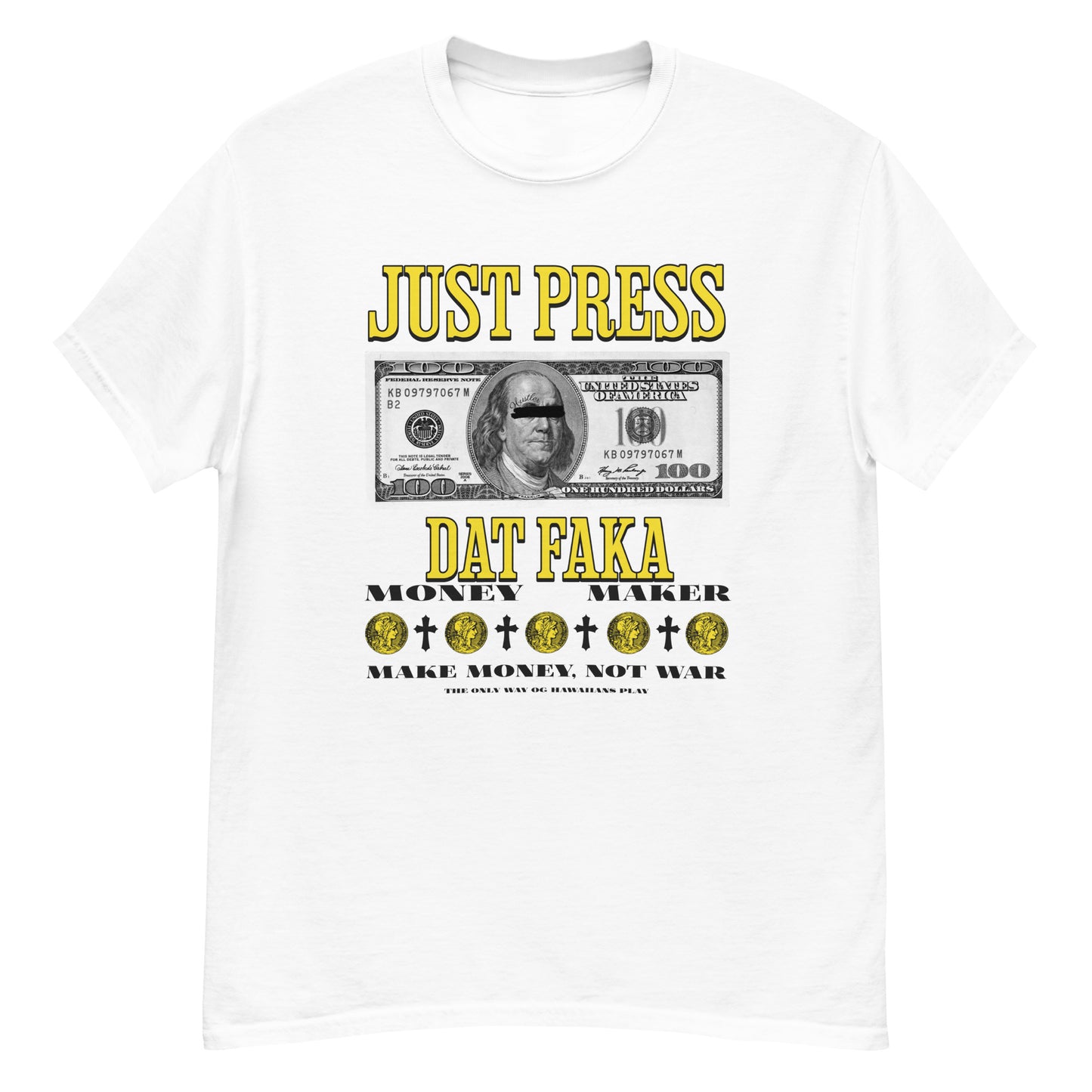 just press dat faka craps and dice shirt