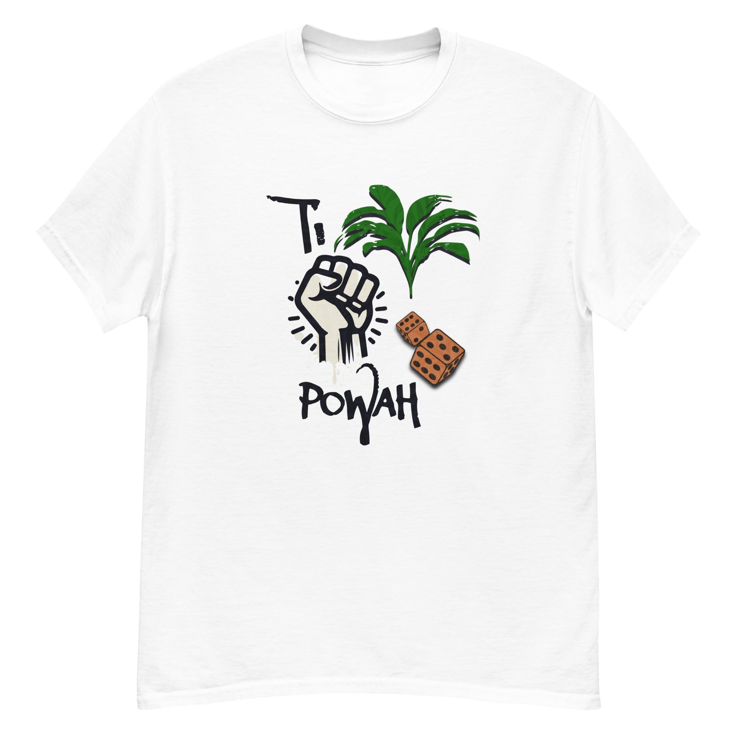 Ti Leaf Powah craps and dice shirt