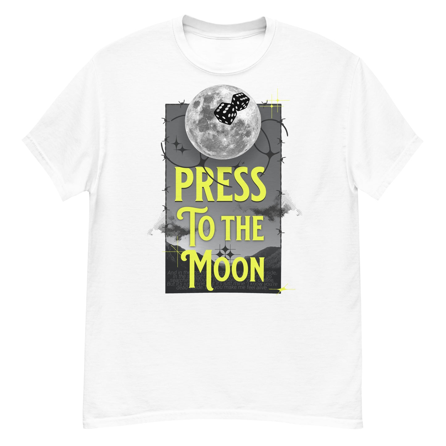 Press to the moon