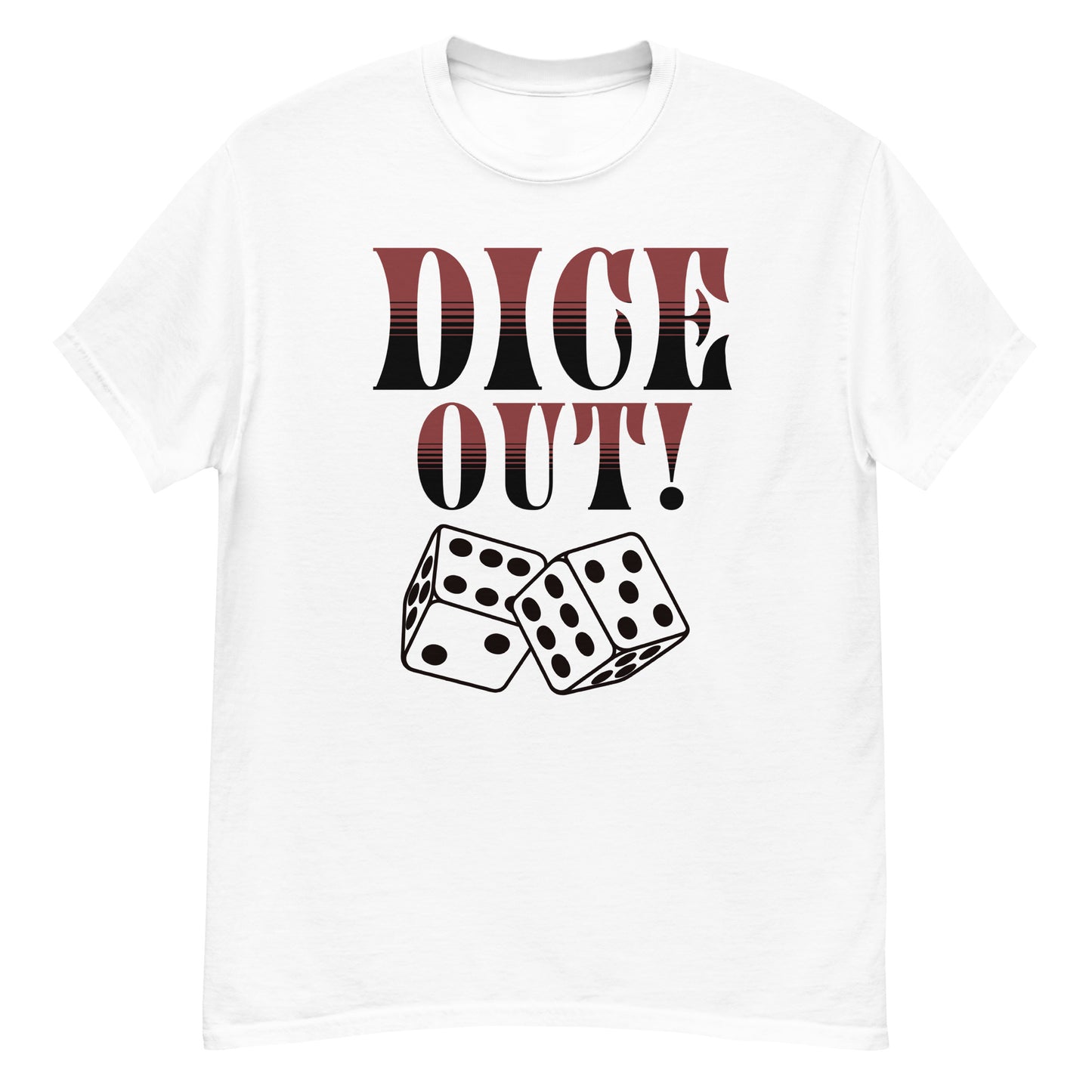 dice out craps and dice shirt